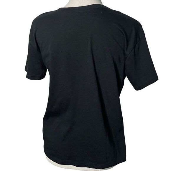 MODERN LUX “Savage” Floral Graphic tee, Black , Size XS - Picture 5 of 5